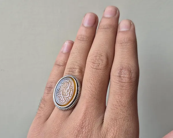 Islamic_Ya_Jabbar_Agate_Ring,_Yellow_Agate_Islamic_Ring,_925_Islamic_Silver_Ring,_Handmade_Muslim_Ring,_Islamic_Calligraphy_Ring,_akik_ring