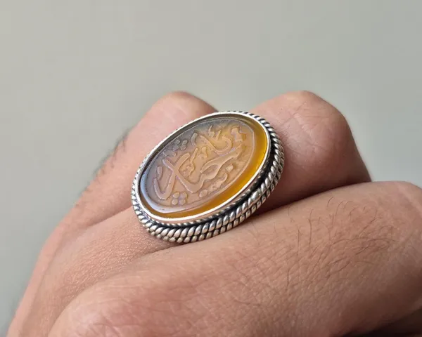Islamic_Ya_Jabbar_Agate_Ring,_Yellow_Agate_Islamic_Ring,_925_Islamic_Silver_Ring,_Handmade_Muslim_Ring,_Islamic_Calligraphy_Ring,_akik_ring