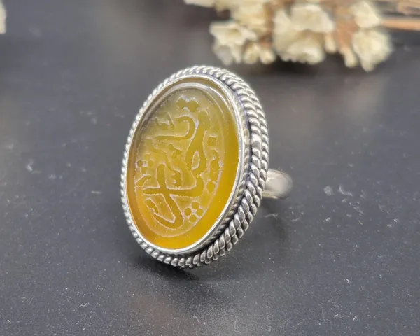 Islamic_Ya_Jabbar_Agate_Ring,_Yellow_Agate_Islamic_Ring,_925_Islamic_Silver_Ring,_Handmade_Muslim_Ring,_Islamic_Calligraphy_Ring,_akik_ring