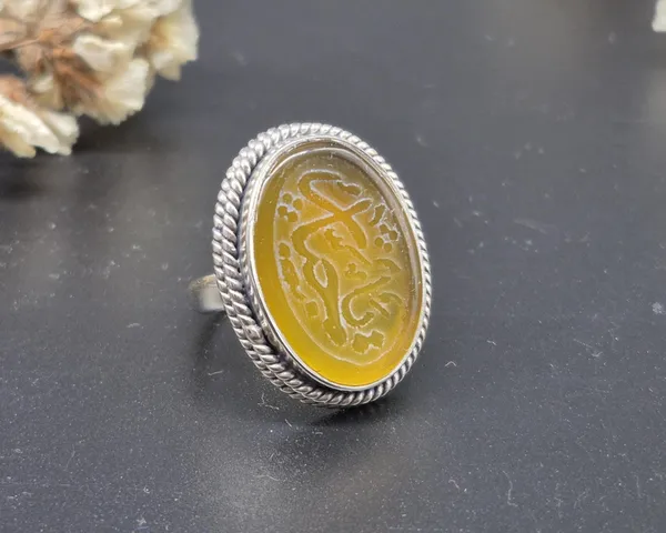 Islamic_Ya_Jabbar_Agate_Ring,_Yellow_Agate_Islamic_Ring,_925_Islamic_Silver_Ring,_Handmade_Muslim_Ring,_Islamic_Calligraphy_Ring,_akik_ring