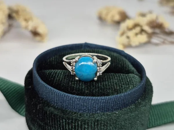 Sky_Blue_Turquoise_Sterling_Silver_Minimalist_Ring_For_Men