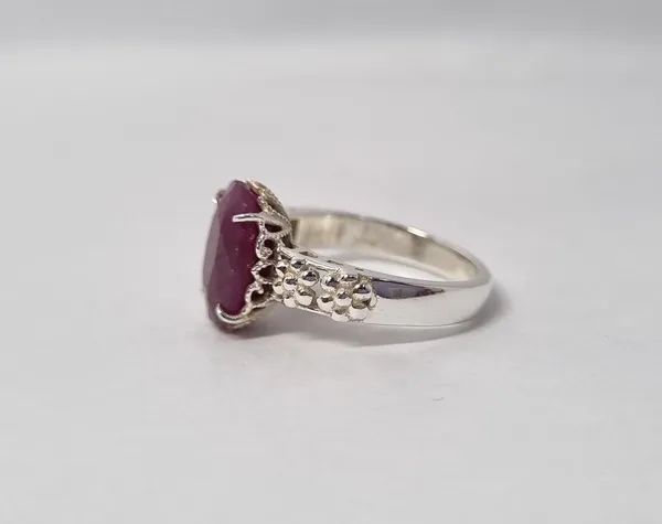 Red_Ruby_Stone_Sterling_Silver_Oval_Gemstone_Ring_For_Womens_,_Daily_Wear_Silver_Ring_