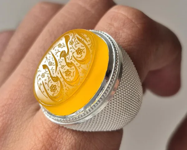 Yellow_Agate_925_Sterling_Silver_Arabic_Calligraphy_Ring_For_Men_,_Khamenei_Islamic_Silver_Ring_
