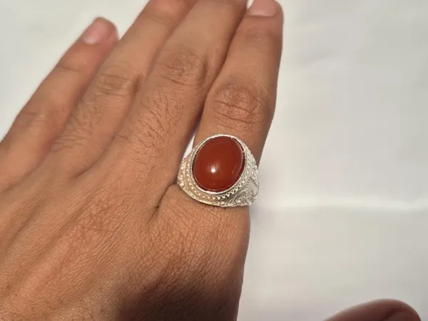 Red_Agate_925_Sterling_Silver_Ali_Engraved_Ring_For_Men_,_Shia_Ring_