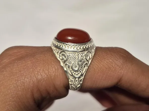 Red_Agate_925_Sterling_Silver_Ali_Engraved_Ring_For_Men_,_Shia_Ring_