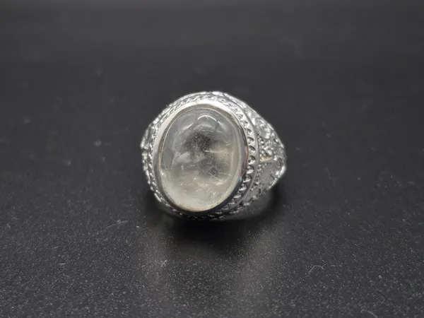 White_Crystal_925_Sterling_Silver_Ali_Engraved_Ring_For_Men