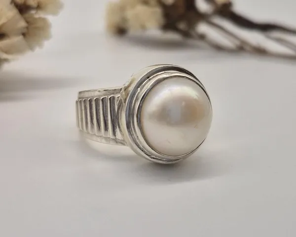 Round_Freshwater_Pearl_925_Sterling_Silver_Handcrafted_Ring_For_Men