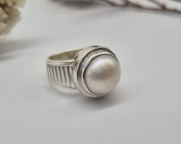 Round_Freshwater_Pearl_925_Sterling_Silver_Handcrafted_Ring_For_Men