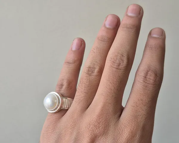 Round_Freshwater_Pearl_925_Sterling_Silver_Handcrafted_Ring_For_Men