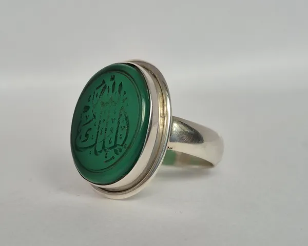 Green_Agate_925_Sterling_Silver_Allah_Al_Mulk_Calligraphy_Ring_For_Men