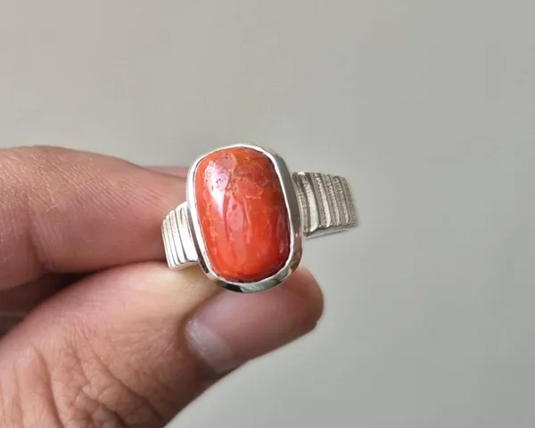 Genuine_Italian_Coral_925_Sterling_Silver_Handcrafted_Ring_For_Men