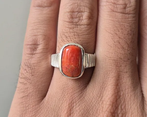 Genuine_Italian_Coral_925_Sterling_Silver_Handcrafted_Ring_For_Men