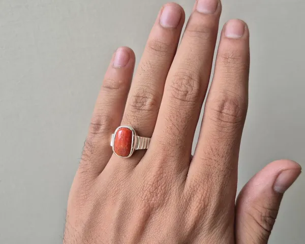 Genuine_Italian_Coral_925_Sterling_Silver_Handcrafted_Ring_For_Men