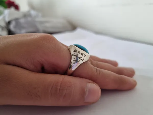 Sky_Blue_Turquoise_Silver_Islamic_Engraved_Ring_For_Men