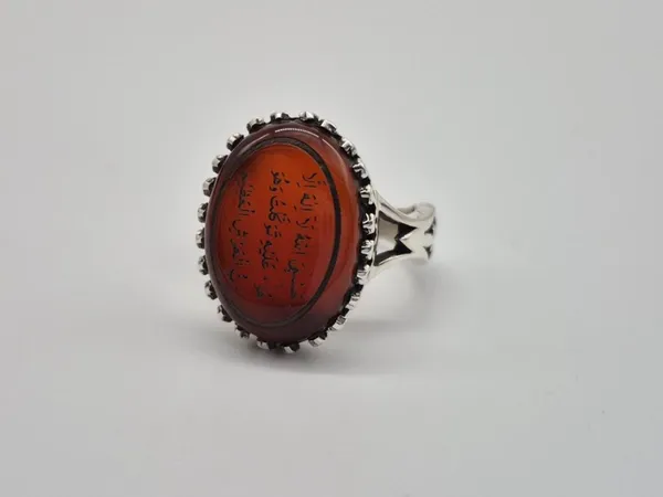 Red_Agate_Sterling_Silver_Quranic_Verse_Engraved_Ring_For_Men