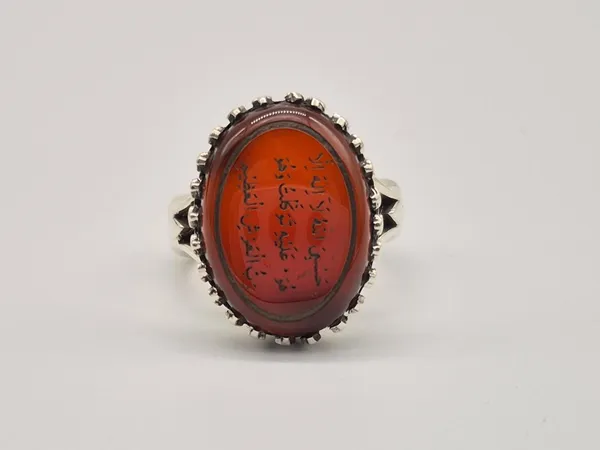 Red_Agate_Sterling_Silver_Quranic_Verse_Engraved_Ring_For_Men