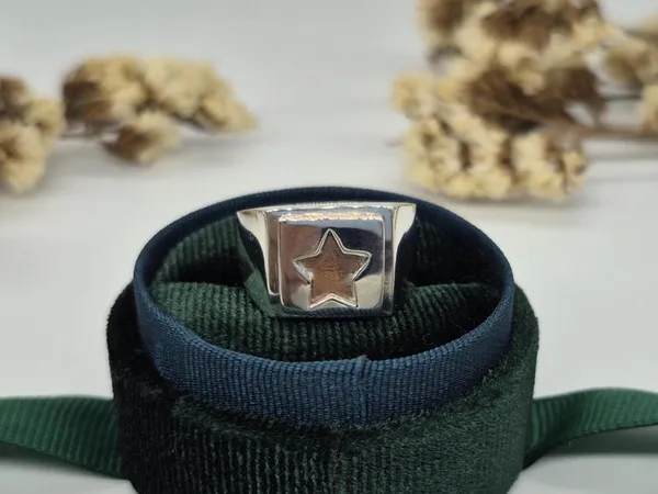 925_Sterling_Silver_Handcrafted_Star_Ring_For_Men