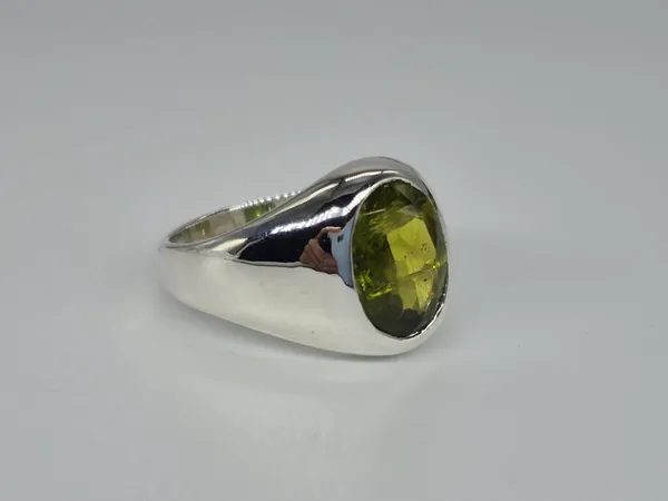 Green_Peridot_925_Sterling_Silver_Handcrafted_Ring_For_Men
