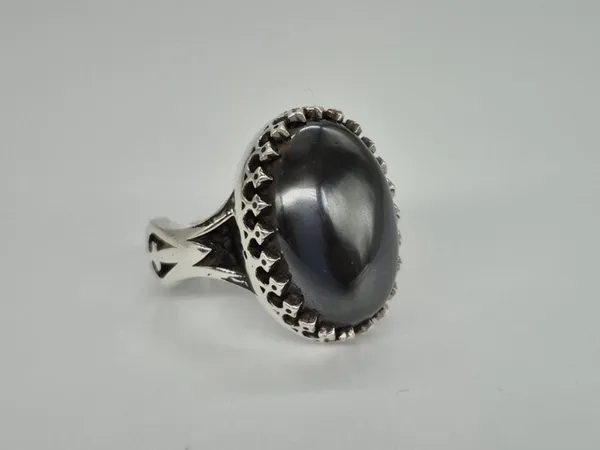 Black_Hematite_Sterling_Silver_Ring_For_Men