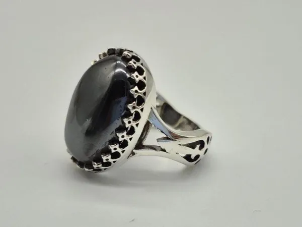 Black_Hematite_Sterling_Silver_Ring_For_Men