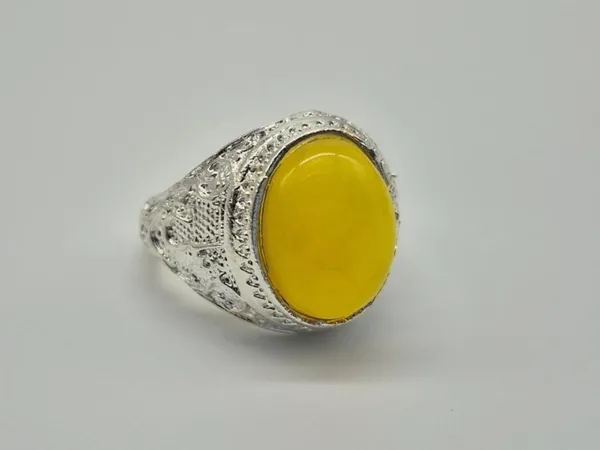 925_silver_Islamic_Aqeeq_(Agate)_Ring,_Islamic_Ring,_ALI_Ring,_aqeeq,_Yellow_Aqeeq_Ring,_Islamic_Jewelry,_Natural_Aqeeq_Ring,_Muslim_Ring,_Agate_,_