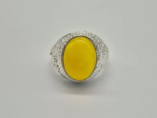 925_silver_Islamic_Aqeeq_(Agate)_Ring,_Islamic_Ring,_ALI_Ring,_aqeeq,_Yellow_Aqeeq_Ring,_Islamic_Jewelry,_Natural_Aqeeq_Ring,_Muslim_Ring,_Agate_,_