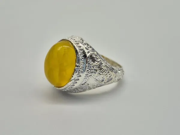 925_silver_Islamic_Aqeeq_(Agate)_Ring,_Islamic_Ring,_ALI_Ring,_aqeeq,_Yellow_Aqeeq_Ring,_Islamic_Jewelry,_Natural_Aqeeq_Ring,_Muslim_Ring,_Agate_,_