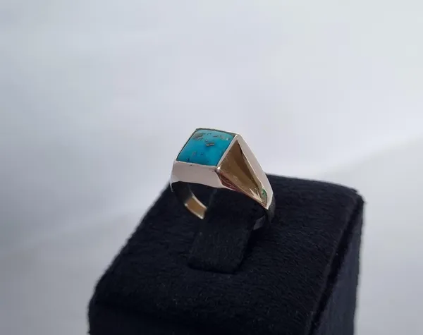 Sky_Blue_Turquoise_Sterling_Silver_Signet_Ring_For_Men