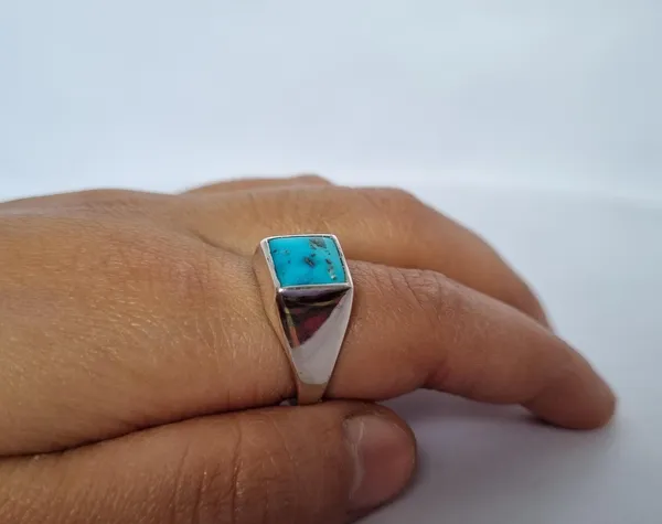 Sky_Blue_Turquoise_Sterling_Silver_Signet_Ring_For_Men
