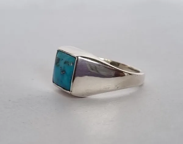 Sky_Blue_Turquoise_Sterling_Silver_Signet_Ring_For_Men