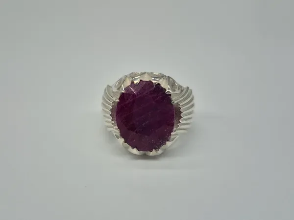 Natural_Ruby_Sterling_Silver_Statement_Ring_For_Men