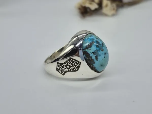 Sky_Blue_Turquoise_Sterling_Silver_Nalain_Zulfiqar_Engraved_Ring_For_Men_,_Irani_Firoza_Ring