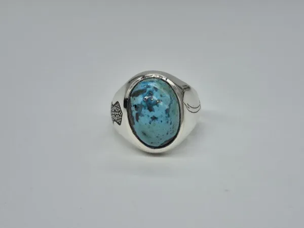 Sky_Blue_Turquoise_Sterling_Silver_Nalain_Zulfiqar_Engraved_Ring_For_Men_,_Irani_Firoza_Ring
