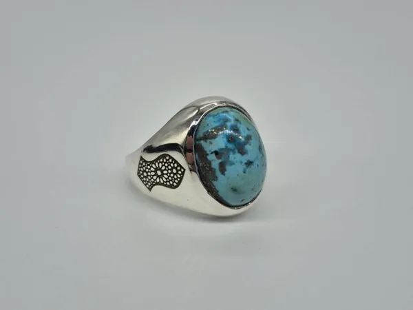 Sky_Blue_Turquoise_Sterling_Silver_Nalain_Zulfiqar_Engraved_Ring_For_Men_,_Irani_Firoza_Ring
