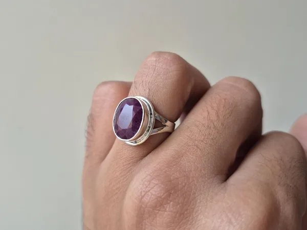 Red_Ruby_Sterling_Silver_Oval_Gemstone_Ring_For_Men