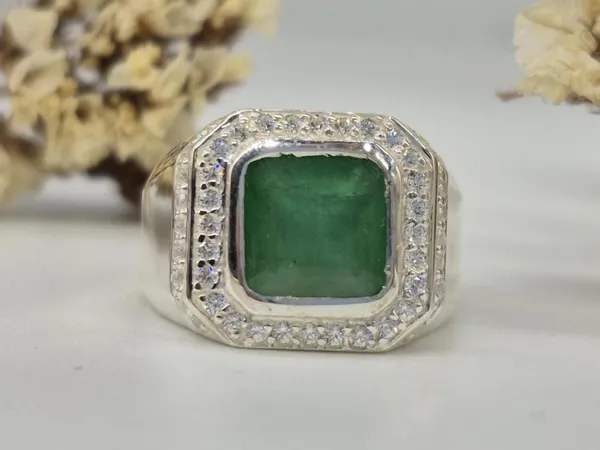Green_Emerald_925_Sterling_Silver_Gemstone_Ring_For_Men