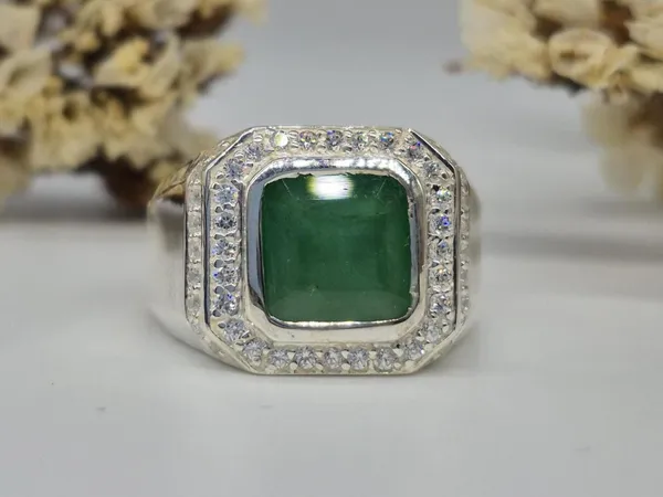 Green_Emerald_925_Sterling_Silver_Gemstone_Ring_For_Men
