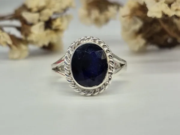 Blue_Sapphire_Sterling_Silver_Gemstone_Ring_For_Men
