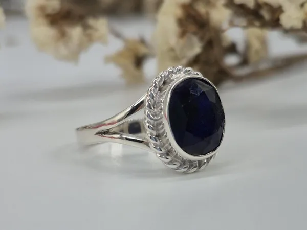 Blue_Sapphire_Sterling_Silver_Gemstone_Ring_For_Men