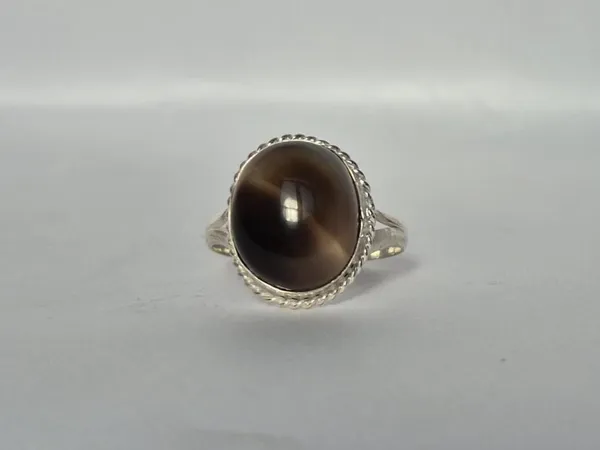 Black_Agate_Silver-Plated__Suleimani_Aqeeq_Ring_For_Men