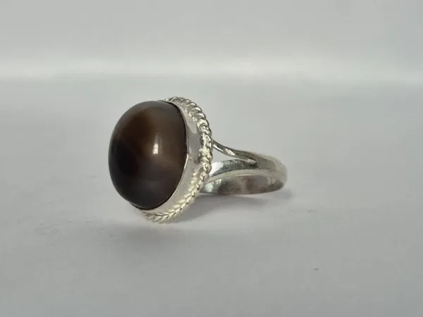 Black_Agate_Silver-Plated__Suleimani_Aqeeq_Ring_For_Men