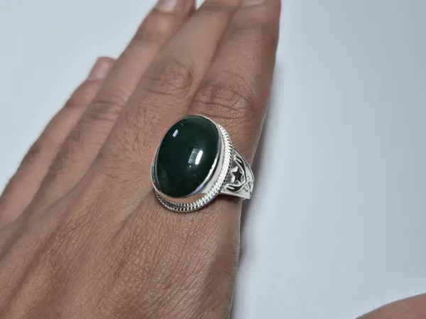 Green_Onyx_Sterling_Silver_Sword_Design_Ring_For_Men_,_925_Silver_Ring