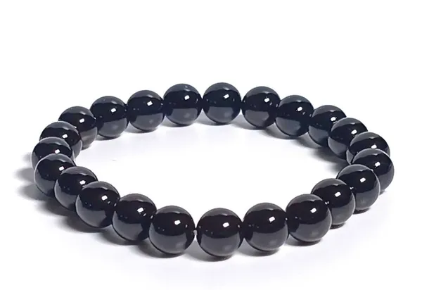 Black_Onyx_Beaded_Stretch_Bracelet_For_Men_And_Women