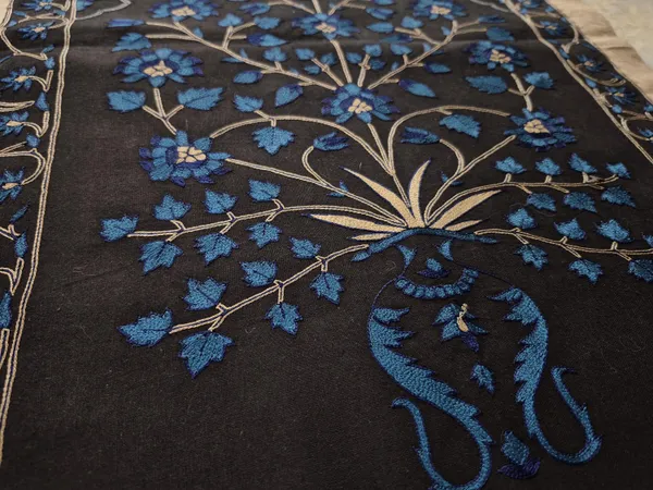 Silk_Mughal_Bohemian_Floral_Tree_Of_Life_Embroidered_Wall_Hanging