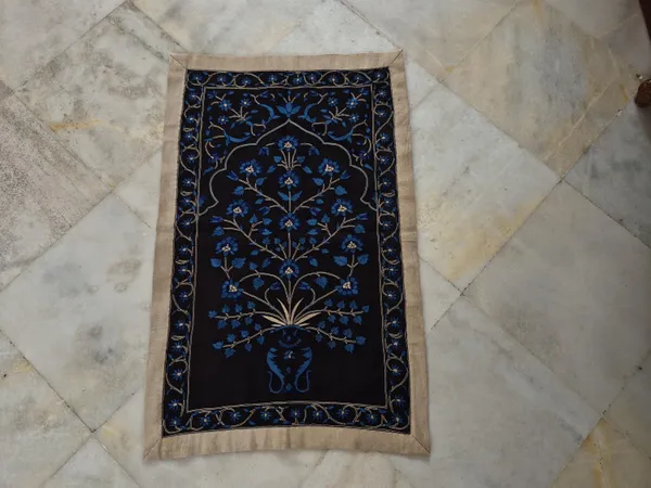 Silk_Mughal_Bohemian_Floral_Tree_Of_Life_Embroidered_Wall_Hanging