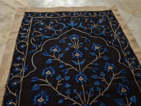 Silk_Mughal_Bohemian_Floral_Tree_Of_Life_Embroidered_Wall_Hanging