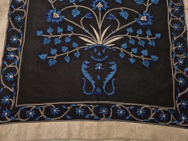 Silk_Mughal_Bohemian_Floral_Tree_Of_Life_Embroidered_Wall_Hanging