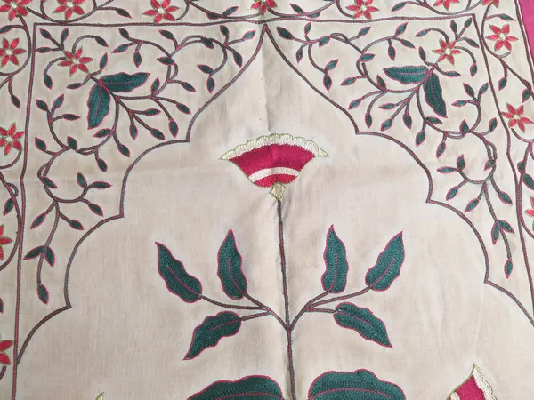 Silk_Cotton_Mughal_Floral_Suzani_Embroidery_Wall_Hanging