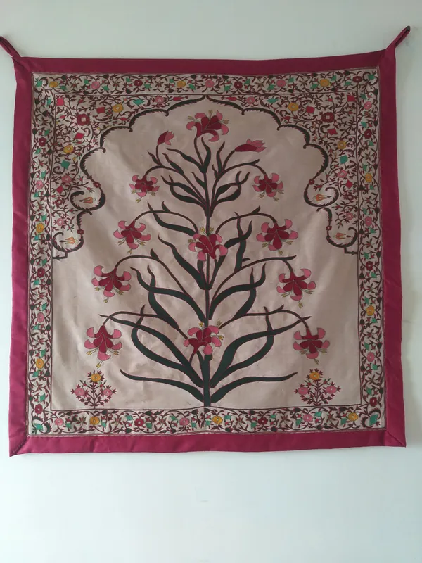Silk_Mughal_Embroidered_Tree_Of_Life_Wall_Hanging