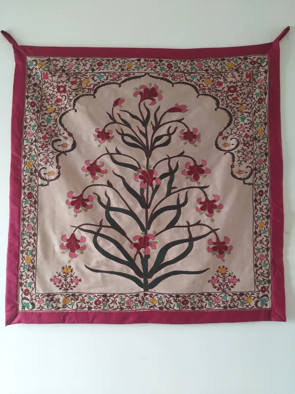 Silk_Mughal_Embroidered_Tree_Of_Life_Wall_Hanging